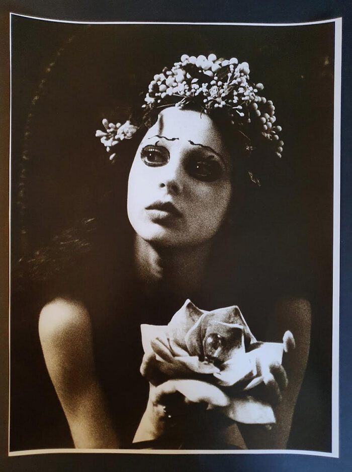 Irina Ionesco — Femme à la rose, circa 1975