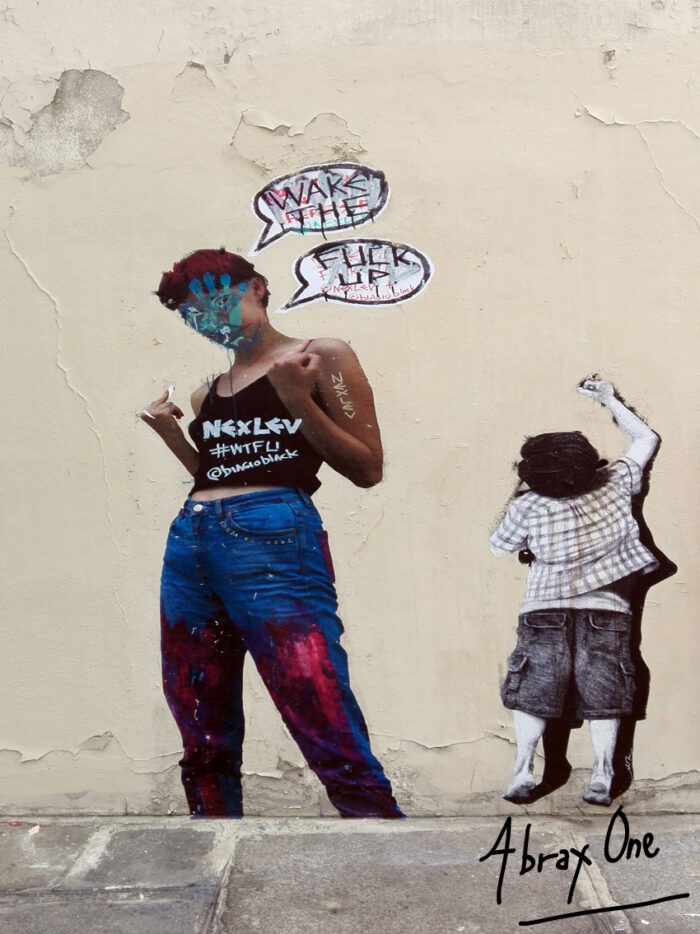 ABRAX ONE — Street View II, 2018