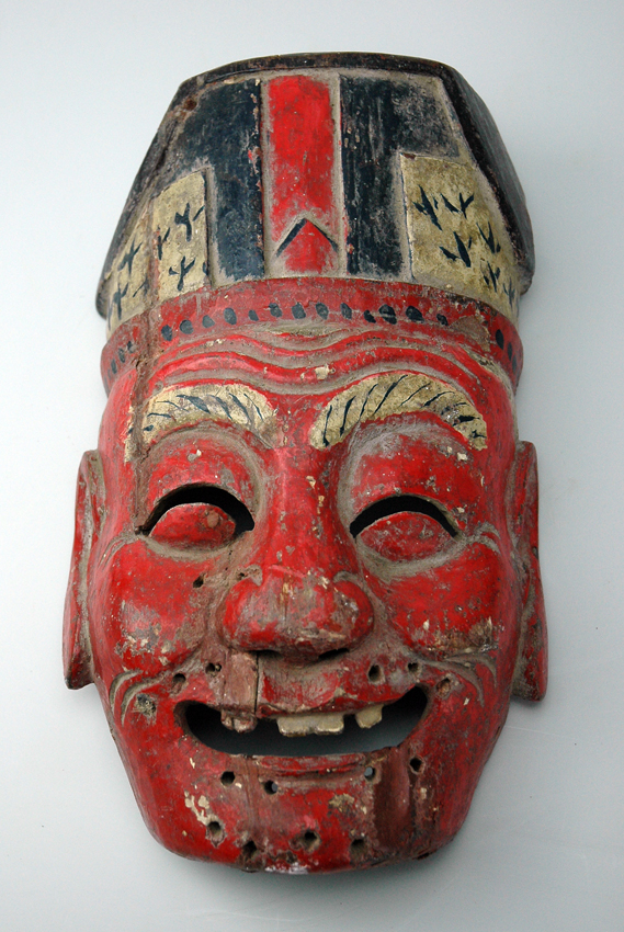 Masque peint, Asie